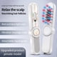 thumbnail image 2 of 2-in-1 Hair Growth Serum Applicator Electric Scalp Massager, 655nm Red Light Therapy Rechargeable Hair Treatment Brush for Men Women, 2 of 5