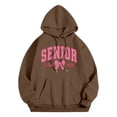 thumbnail image 3 of Class of 2026 Hoodies Women Drawstring Senior Gifts Graduation Pullover Tops Long Sleeve Casual Relaxed Fit Sweatshirts, 3 of 3