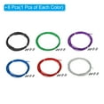 thumbnail image 3 of Cable de reemplazo de cuerda de salto Uxcell de 10 pies, 2.5 mm, cuerda de salto profesional de alambre de acero, paquete de 6 colores, 3 of 6