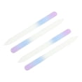 thumbnail image 1 of Herramienta multifuncional para manicura de vidrio de 4 piezas de colores duales, rosa y azul degradado, 1 of 6