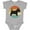 AC-Heather Grey, variant on Scottie Dog Vintage Scottish Terrier Boys or Girls Baby Bodysuit