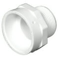 thumbnail image 2 of Charlotte Pipe 4 in. Hub x 4 in. Dia. MPT PVC Pipe Adapter, 2 of 2