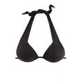 thumbnail image 5 of LASCANA Women's Halter Push Up Bikini Swimsuit Top Ruching, 5 of 6