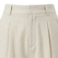 thumbnail image 1 of Short Quarry para Dama, Lino Avena Talla EG, 1 of 4