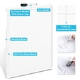 thumbnail image 3 of MaxGear Double-Sided Dry Erase Board, 16"x12" Mini Hanging Whiteboard, Small White Board with a Black Dry Erase Marker, 3 of 7