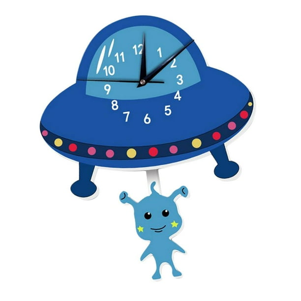 Infantil Animado Reloj Dibujo Reloj De Reloj De Pared De Dibujos