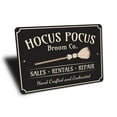 thumbnail image 3 of Hocus Pocus Broom Company Novelty Decor, Metal Wall Sign - 10x14 Inches, 3 of 4