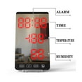 thumbnail image 6 of SDFGTstore Intelligent Digital Display Thermohygrometer Electronic Weather Clock Electronic, 6 of 21