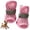 B, variant on Breathable Mesh Dog Boots for Hot Pavement, Summer Non-Slip Paw Protector Shoes for Small Medium Dogs, Beach Outdoor Use, Blue