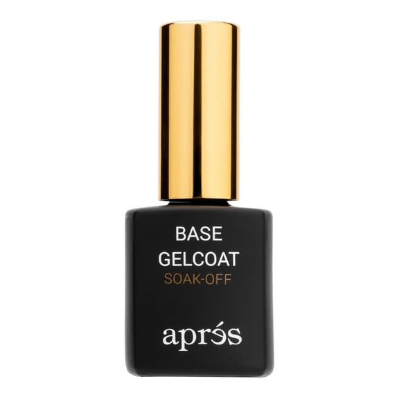 Apres Base Gelcoat, Soft Gel Base Coat for Gel Nails, Low HEMA, 15ml