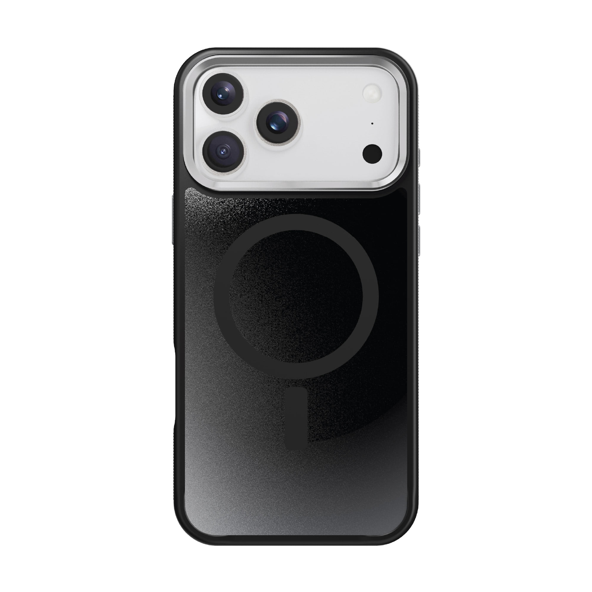 Body Glove Reflector Phone Case for iPhone 17, MagSafe Compatible - Metallic Black