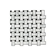 Mosaic Mix With Stone -Sf, White, Gray