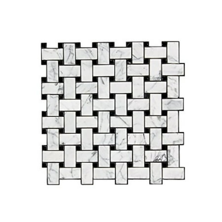 Mosaic Mix With Stone -Sf, White, Gray
