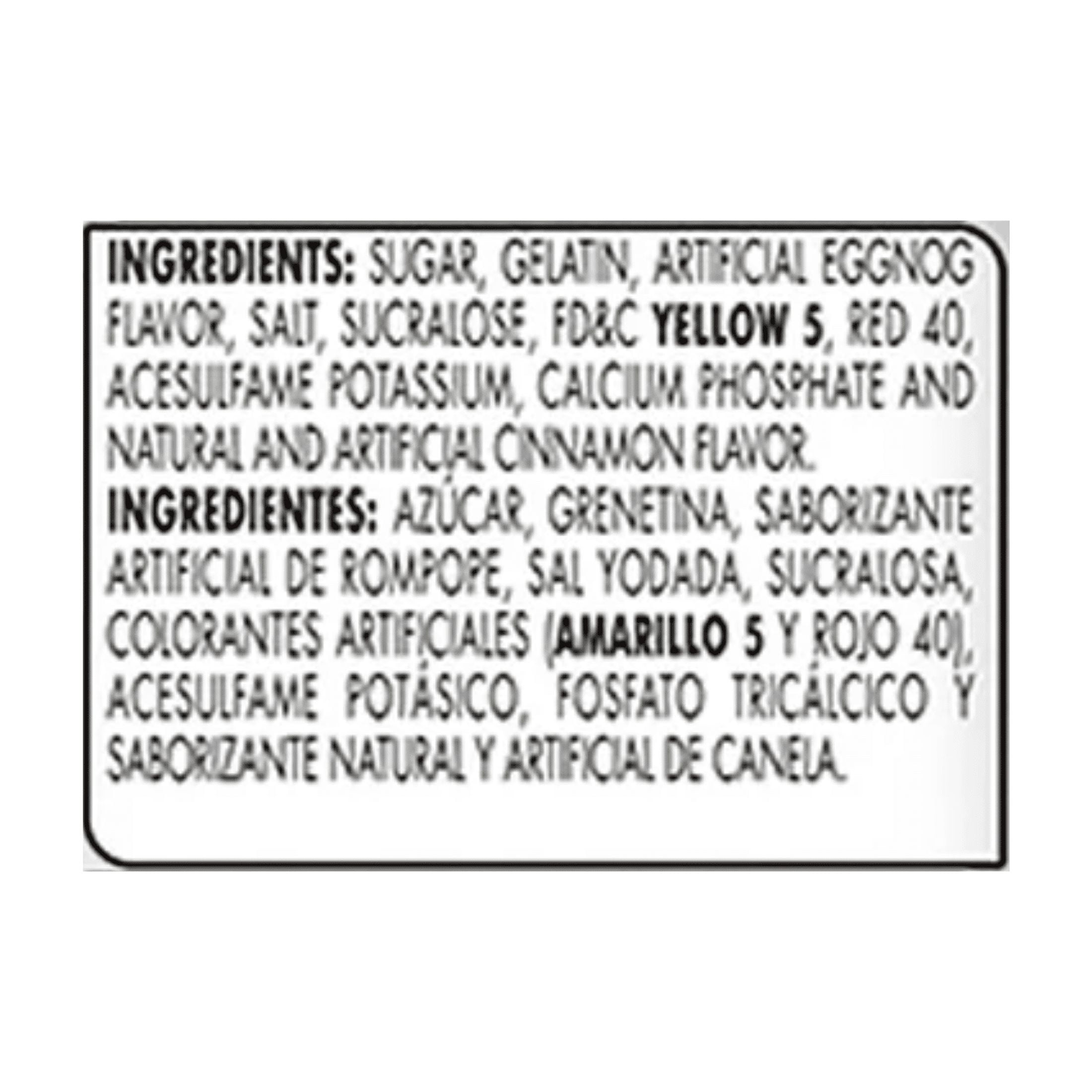 D'Gari Eggnog Gelatin Dessert, 4.2 oz