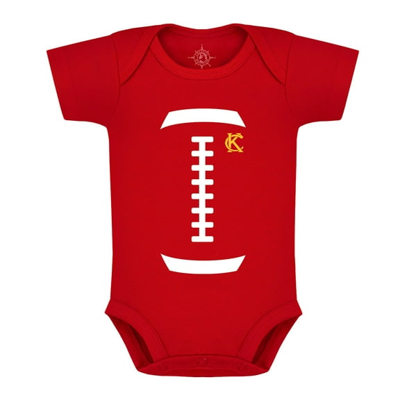 Creative Knitwear Infant Football Bodysuit - Kansas City