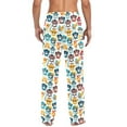 thumbnail image 4 of Cute Cartoon Monkey joogoo Men's Pajama Pants Cotton Long Sleepwear Lounge Pants XL, 4 of 7