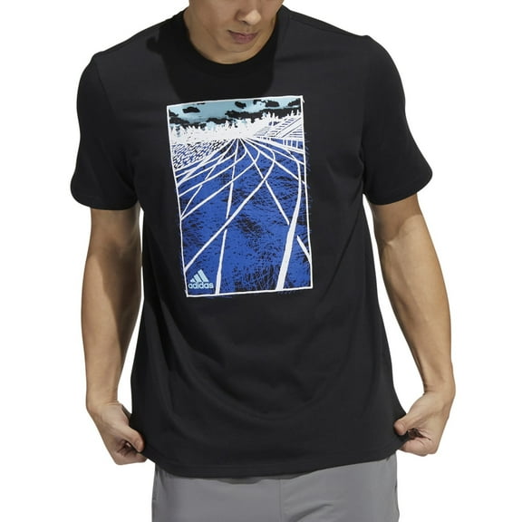 Adidas Mens Fitness Activewear Pullover Top