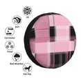 thumbnail image 5 of Multi-Size Car Tire Dust Cover Sunscreen, Corrosion, Dust And Water Keep Spare Tires Clean Plaid Fall Camo Pink_4 15 Inch, 5 of 8