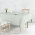 thumbnail image 3 of Party Dimension Tablecover Plastic White Rectangular Disposable Tablecloth for Weddings, Banquets, Parties 108'' X 54'' ( 1 Count ), 3 of 4