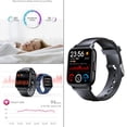 thumbnail image 1 of Reloj deportivo inteligente Soledad con podómetro IP67 negro, 1 of 5
