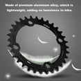thumbnail image 4 of Mountain Bike Chain Bicycle Chainring Chainring 7075 Aluminum Alloy Lightweight High Strength BCD104 32 34 36 38 Teeth with Standard Teeth Design for Bike Repair, 4 of 7
