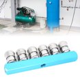 thumbnail image 1 of Air Manifold Air Compressor Quick Connector Air Compressor Quick Connector Quick Connect Socket C‑Type Fast Coupler Aluminum Alloy, 1 of 8