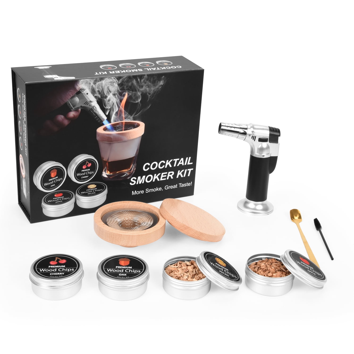 Cocktail Smoker Kit, Old Fashioned Cocktail Whiskey s for Men, Drinkin —  CHIMIYA