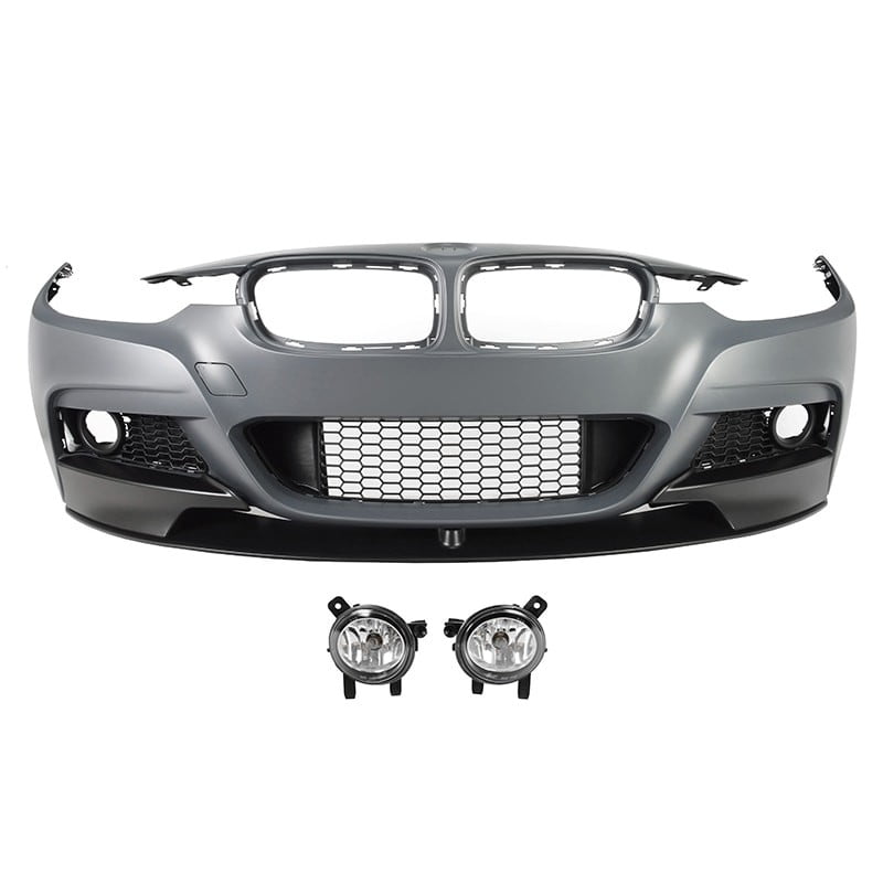 M Sport Bumper Fog Lights For Bmw 12 18 3 Series F30 F31 Performance Style Lip Walmart Com Walmart Com