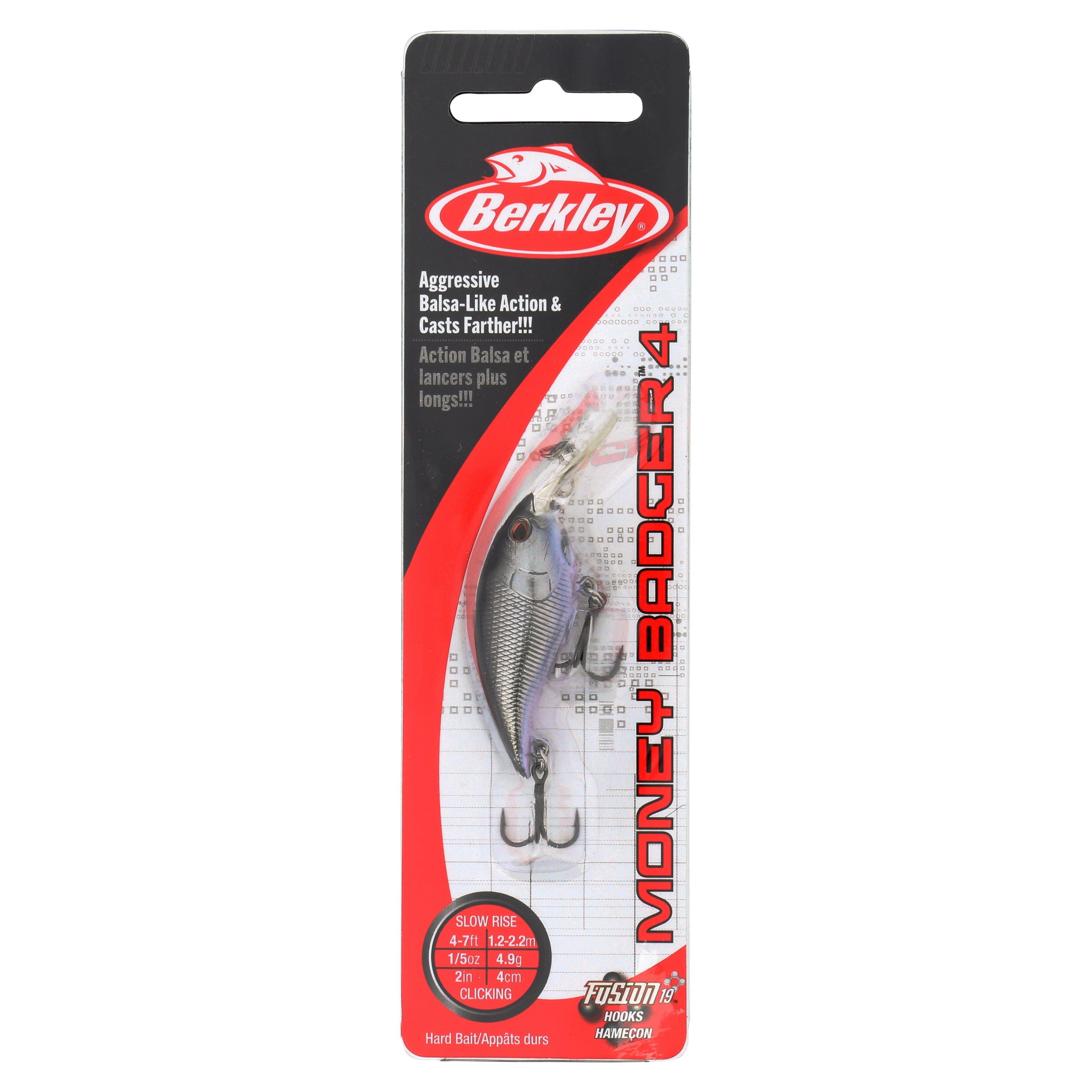 Berkley Money Badger, 4, Black Silver
