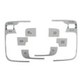 thumbnail image 4 of Bgsha Sliver Plastic Car Center Console Media Mouse Button Decorative Trim Stickers For Mercedes EQB Replacement Car Accessories, 4 of 10