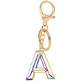 thumbnail image 1 of Letter Keychain,26 Letters A-Z Decorative Letter Keychain,Name Keychain for Women Girls Men Teenager Gift, 1 of 2