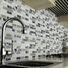 Bescita 3D Self Adhesive Wall Tiles Clever Tiles Glitter Mosaic Self Adhesive Tiles