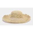 thumbnail image 4 of CoCopeaunts Foldable Straw Hat for Women Wide Brim Summer Handmade Woven Sun Hats Lace Bucket Cap Bowler Hat Jazz Beach Hat, 4 of 8