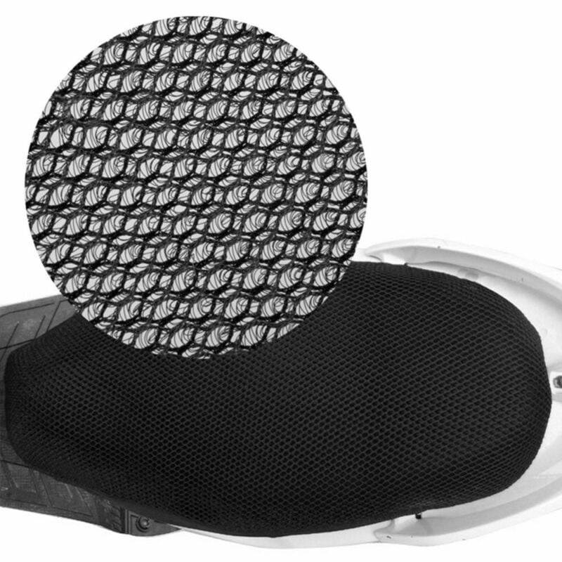 3D Motorcycle Electric Car Net Seat Cover Scooter Mesh Breathable Cushion Mat GF 