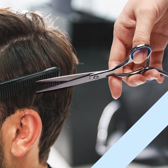 Hair Cutting Scissors, Professional Barber Shears Salon Shears Made of Japanese Stainless Steel, Hand Sharpened Razor Edge