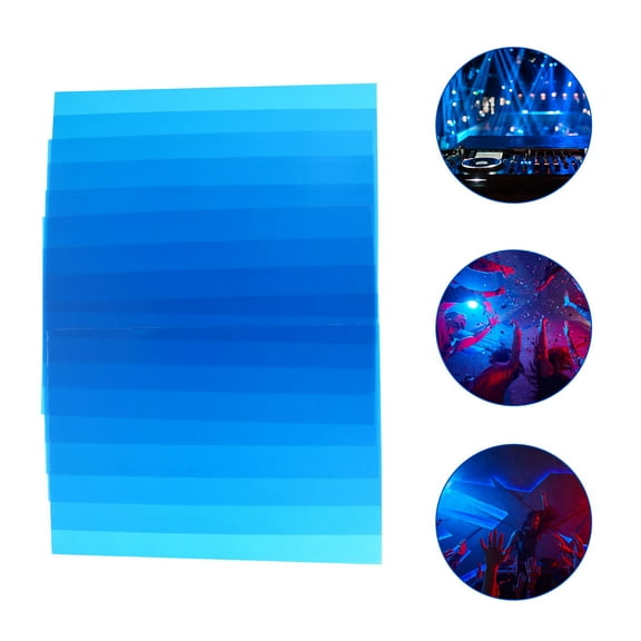 LEORX 10Pcs Durable Blue Filter for Video and Photo Light Color Correction