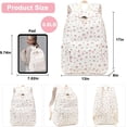 thumbnail image 3 of Mochila escolar Bluboon para adolescentes y mujeres con portátil de 15 pulgadas, 3 of 6