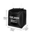 thumbnail image 4 of Water Bags 40L Shower Head Solar Power Fast Heating Camping Shower Bag Water Bag, 4 of 4