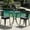 Black, variant on Teal Powder-Coated Iron | Durable for Outdoor | Bistro Seating Set