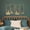 Gold, variant on ESTART 4 Pcs Metal Mountain and Forest Wall Art, Colorful Minimalist Line Design Nature Rustic Decor for Living Room Bedroom Office Man Cave
