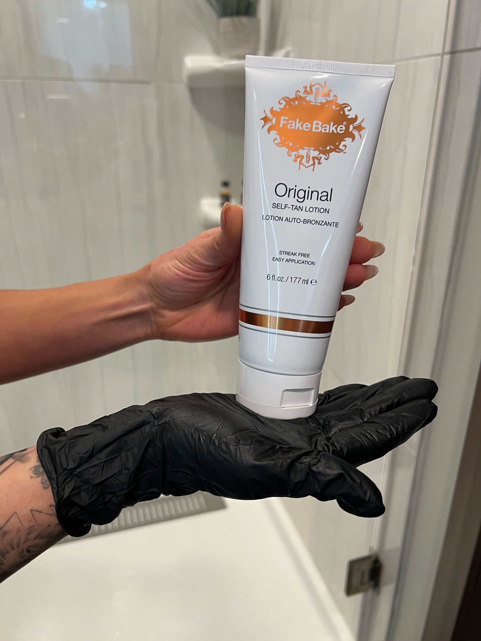Fake Bake 6 oz Original Self Tan Lotion - Streak Free Sunless Natural Bronze for All Skin Types