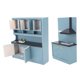 thumbnail image 5 of Kit De Muebles De Cocina Para Casa De Muñecas, Juego De Gabinete De Cocina De Madera De Simulación Innovador Para Accesorios De Casa De Muñecas, 5 of 7