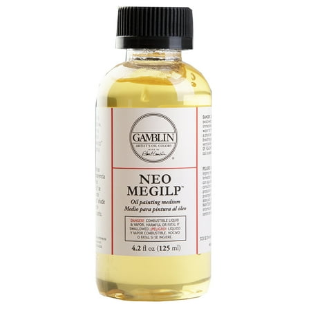 Gamblin Neo Megilp Oil Painting Medium Gel - Yellow