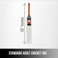 thumbnail image 4 of Bratla Buffalo Cricket Bat for Tape Tennis Soft Ball For Adult, Lightweight Curved Profile, 4 of 7