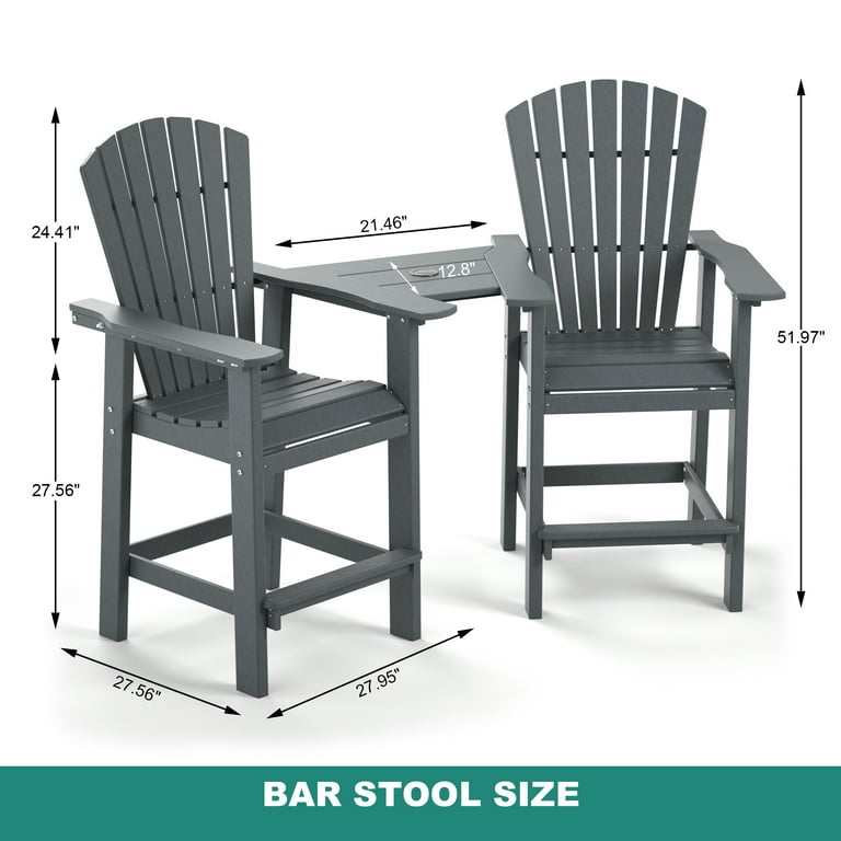 Balcony plastic chairs hot sale