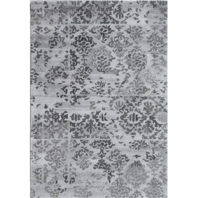 Dynamic Rugs PO7107814900 Posh Rugs, Grey - 6.7 x 9.6 in.