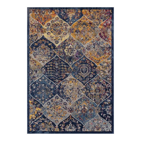Manhattan 40 Multi Power-Loomed Area Rug 2'x3'