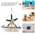 thumbnail image 2 of Decoración de velero, modelo de velero de madera, decoración de temática náutica para baño, 2 of 7
