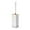 White#190, variant on BZPIZ Covered Bathroom Toilet Brush,Toilet Bowl Brush and Holder with Cover,Space Saving,Deep Cleaning Brush for Toilet White