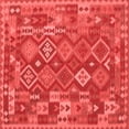thumbnail image 1 of Ahgly Company Indoor Square Oriental Red Traditional Area Rugs, 4' Square, 1 of 4